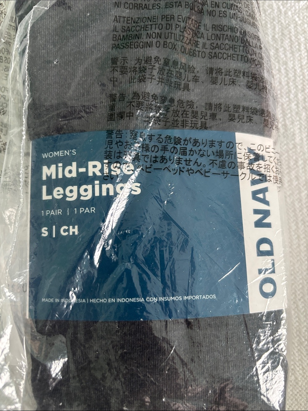Old Navy Women's Mid-Rise Leggings - Charcoal Gray